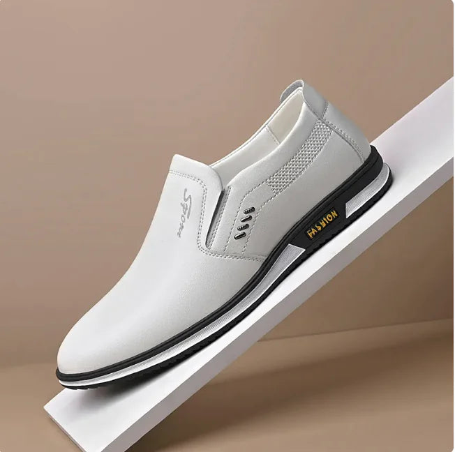 Men's Breathable Leather Casual Shoes