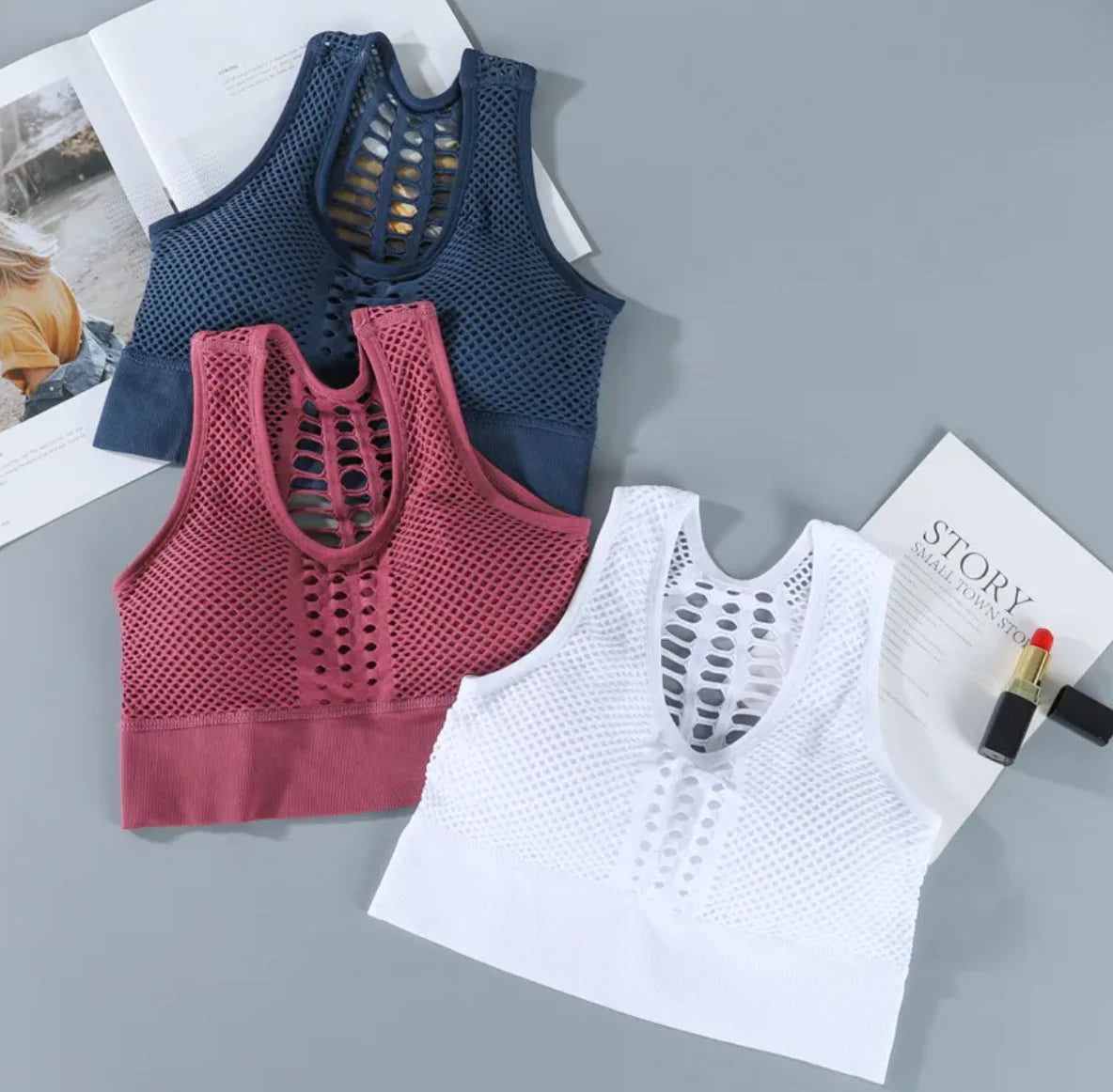 Breathable Comfort Unwired Sports Bra
