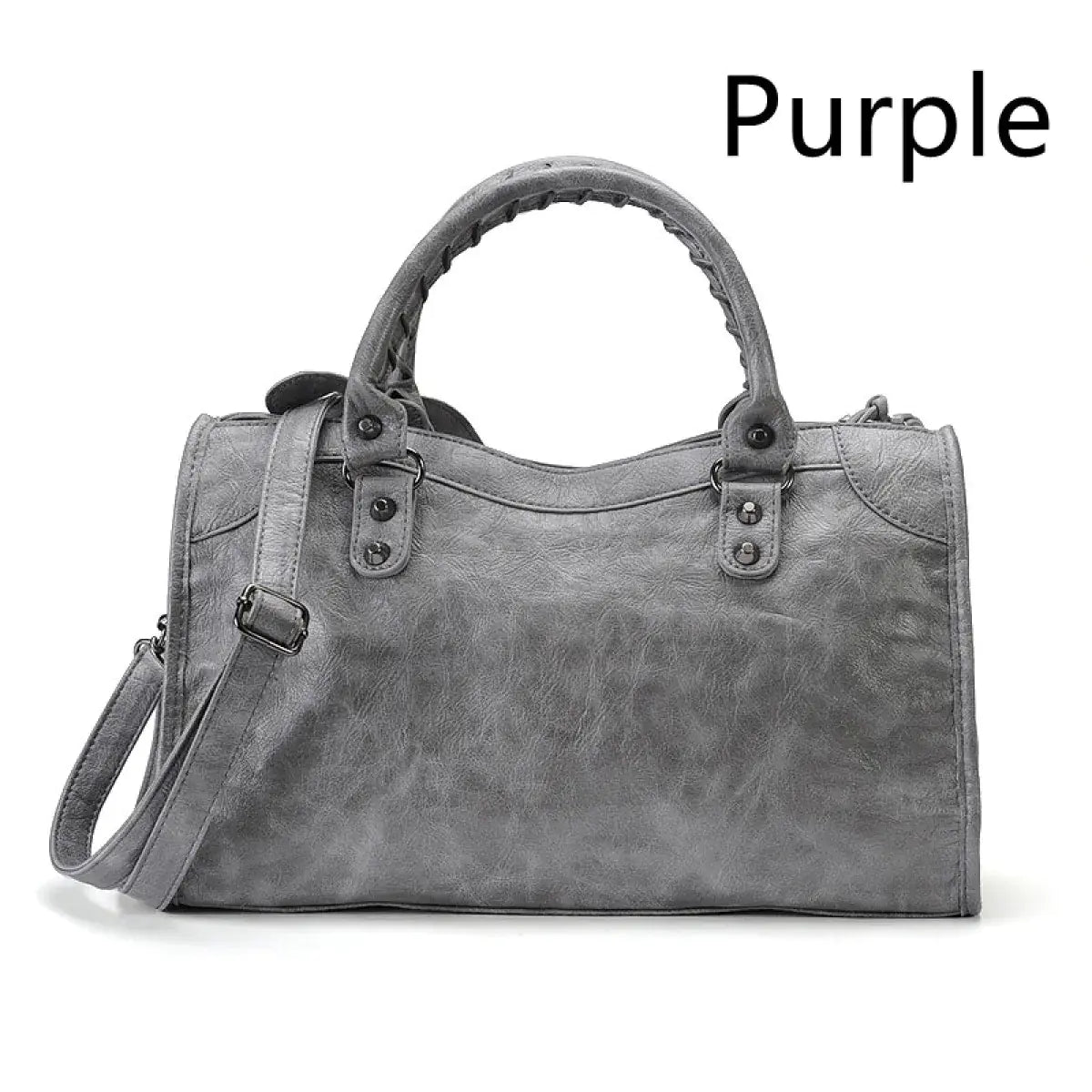 Ladies Vintage Fringe Studded Crossbody Bag