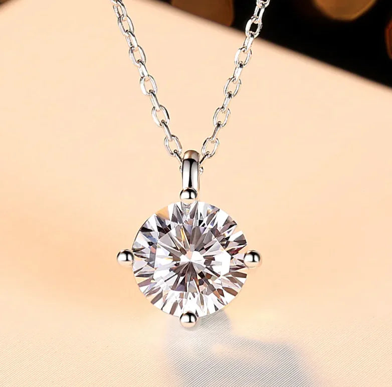 Elegant 925 Sterling Silver Women's Necklace
