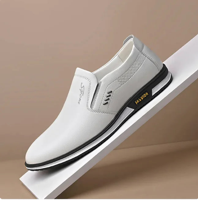 Men's Breathable Leather Casual Shoes