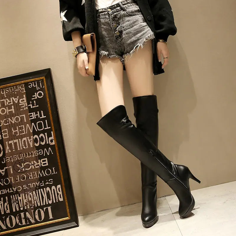 High Heel Over The Knee Boots for Women