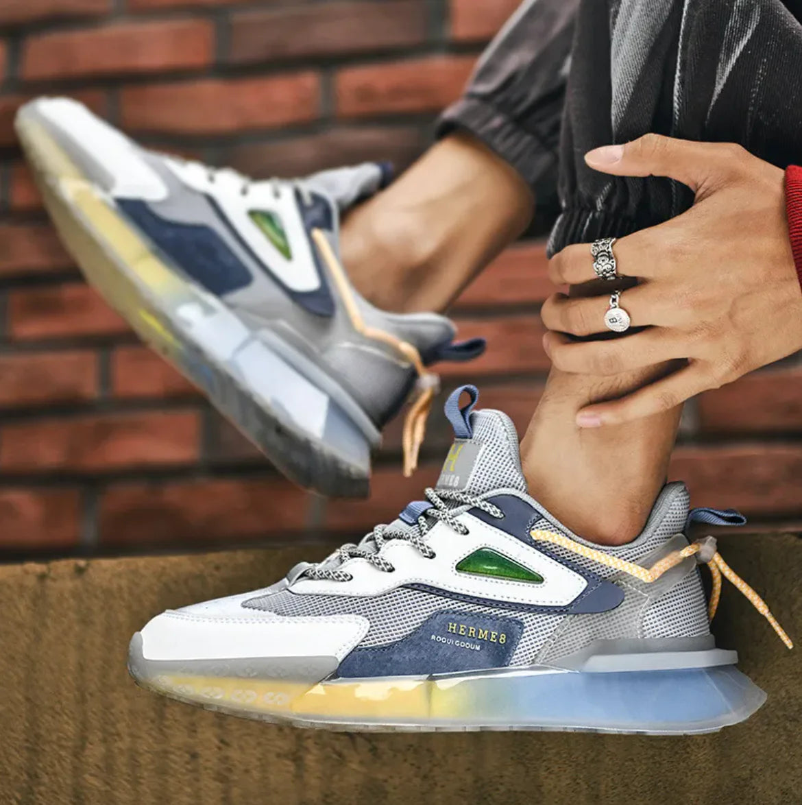 Breathable Mesh Running Sneakers