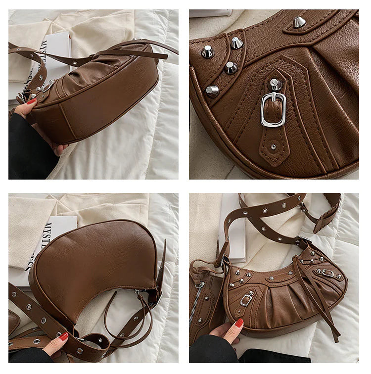 Rivet Locomotive Shoulder Bag