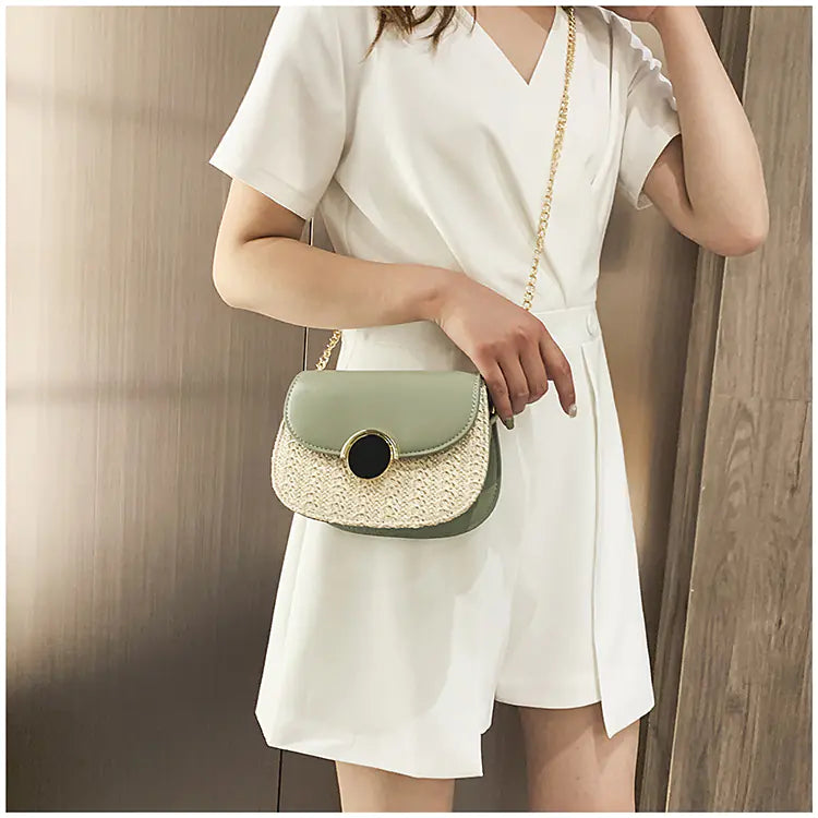 Trendy Summer Crossbody Chain Bag for Women 2019