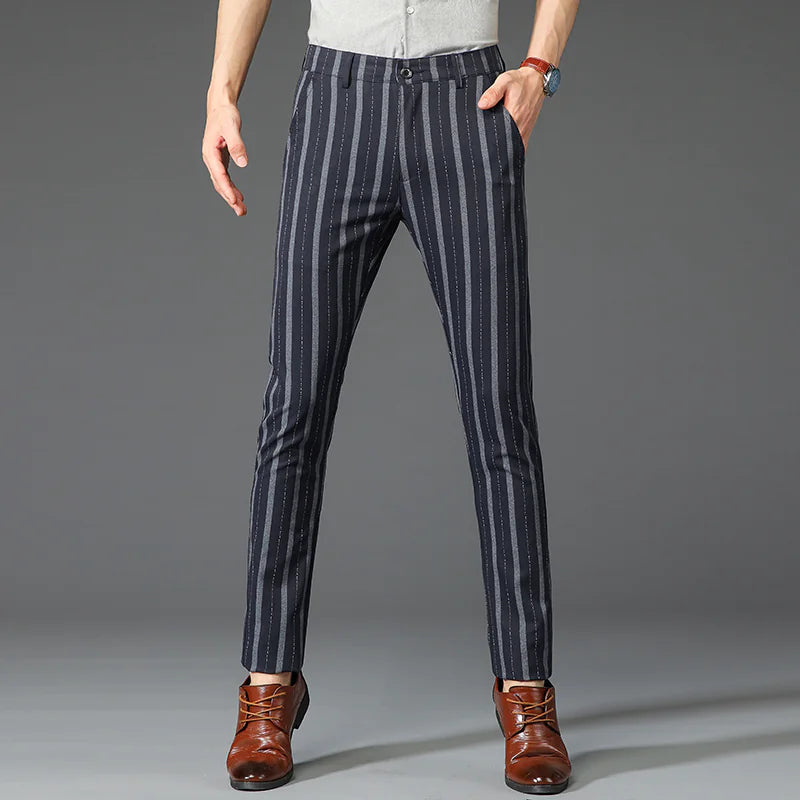 Vertical Striped Pants