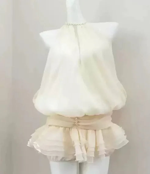 Pure Desire Halter & Bubble Skirt Set
