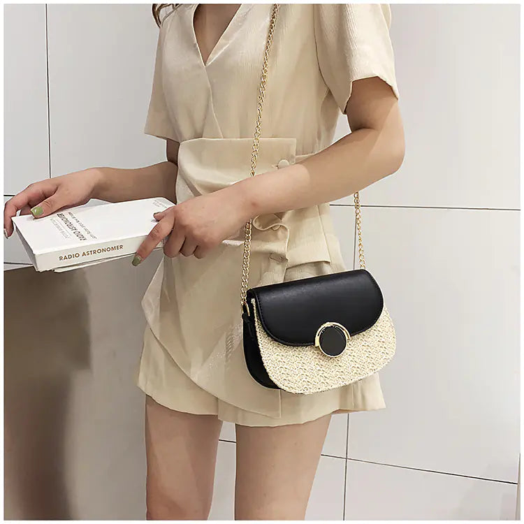 Trendy Summer Crossbody Chain Bag for Women 2019