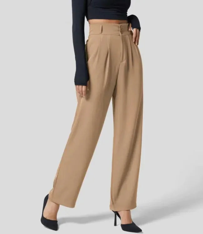 Women's Elegant Polyester Pants
