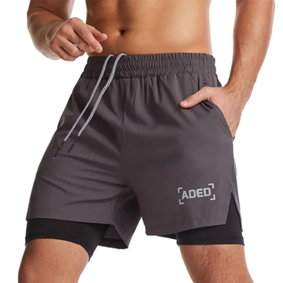 Quick-Dry Muscle Sports Shorts