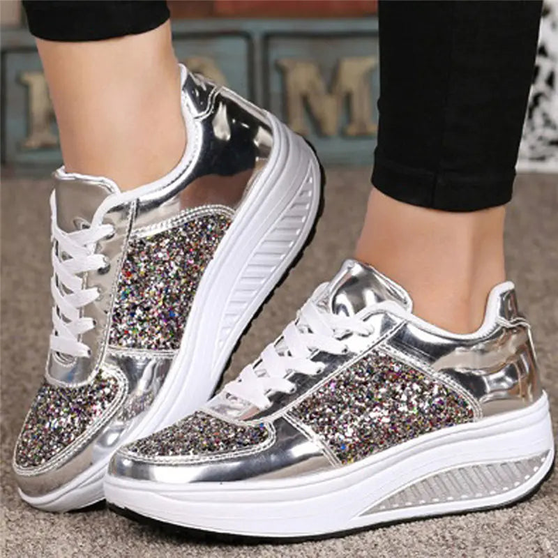 Sequin Women's Athletic Sneakers