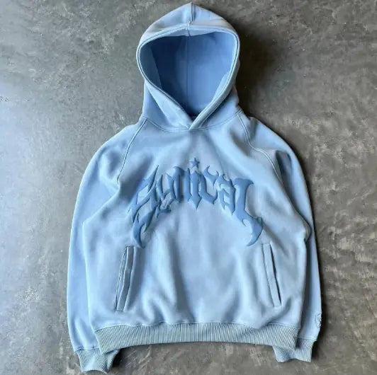 American-Style Vintage Zipper Sweater