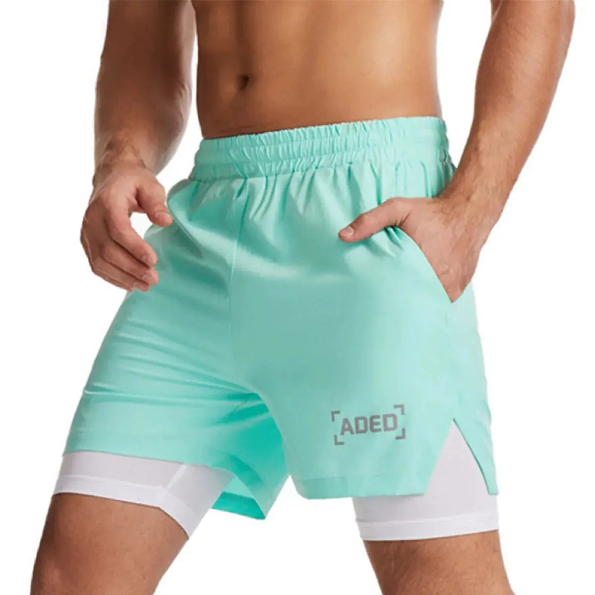 Quick-Dry Muscle Sports Shorts