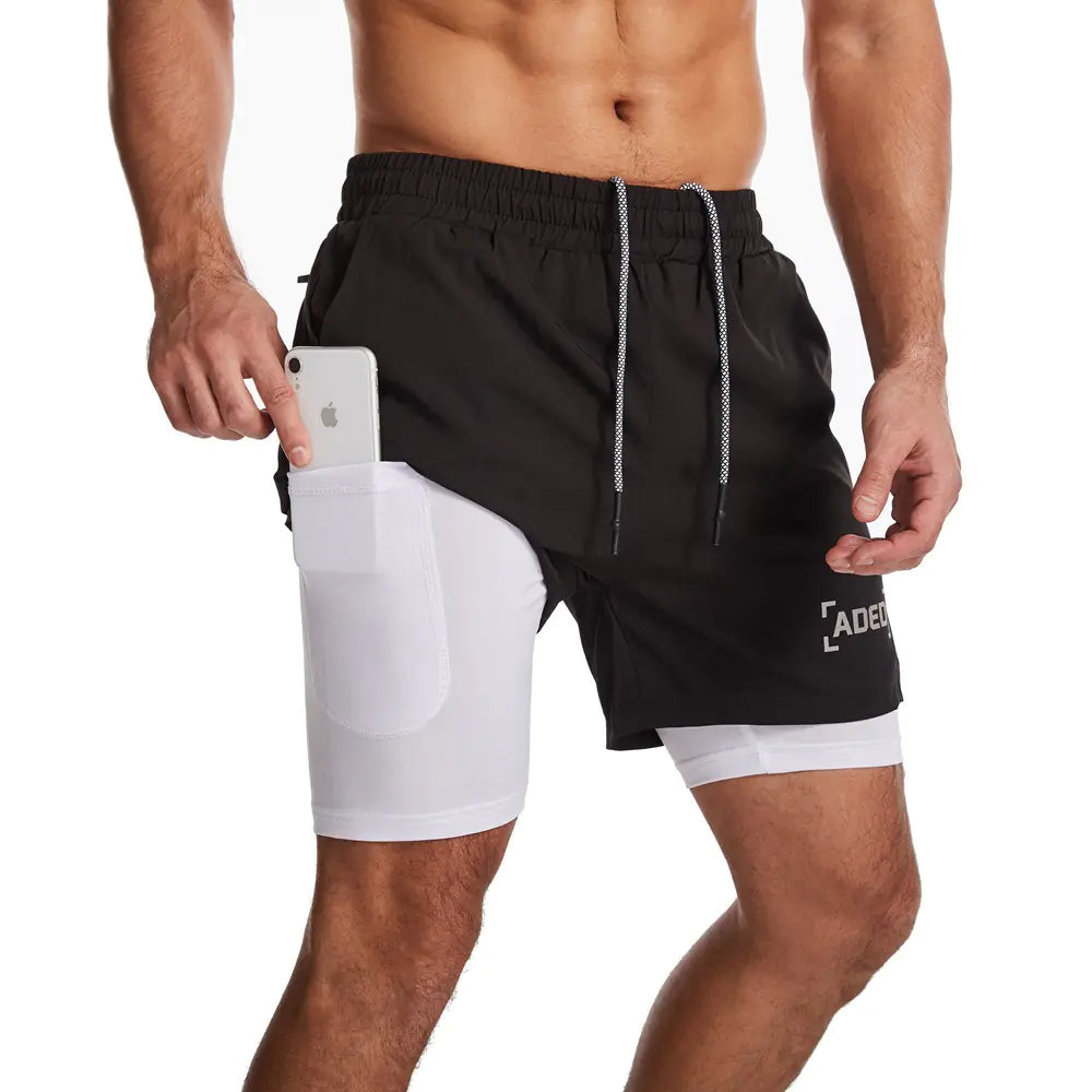 Quick-Dry Muscle Sports Shorts