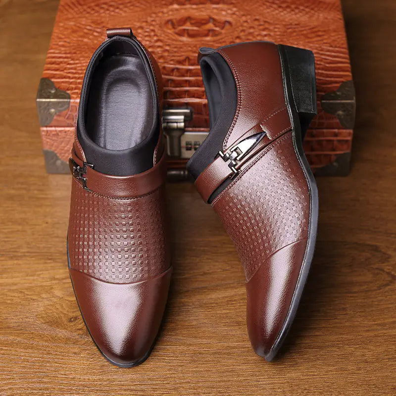 Men's Leather Shoes for Business Formal Wear