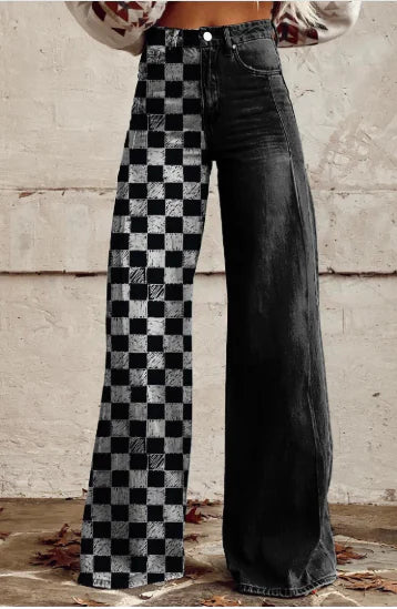 Aurelia Retro Flared Trousers for Women (Single Piece)