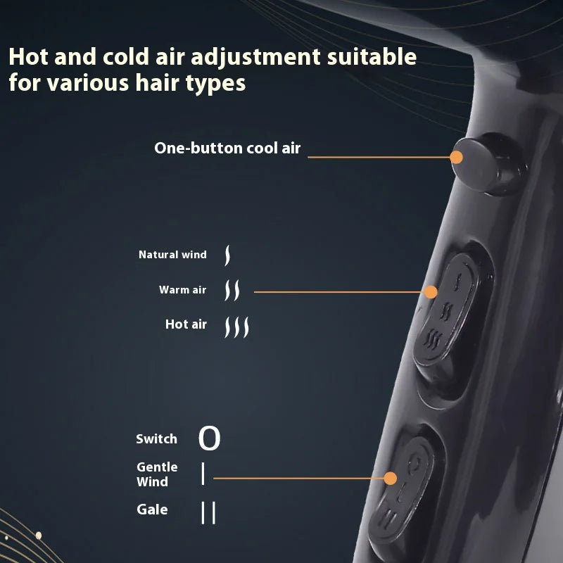 Electric Hair Dryer 5-speed