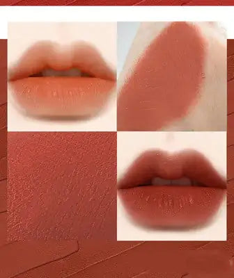 Non-Stick Lipstick in Spiral Gold Tube - Long-Lasting