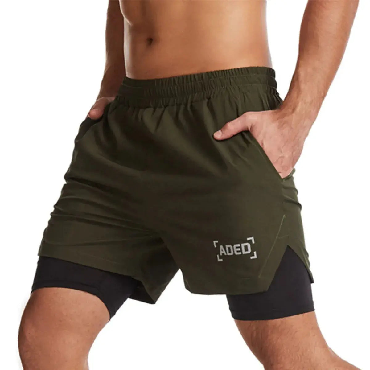 Quick-Dry Muscle Sports Shorts