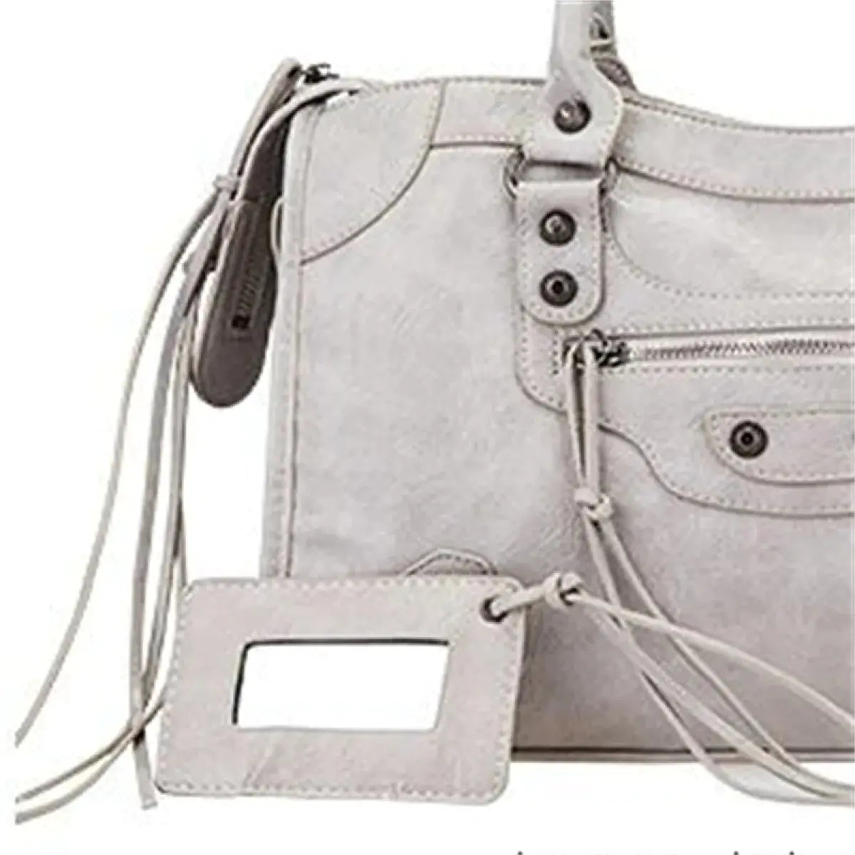 Ladies Vintage Fringe Studded Crossbody Bag