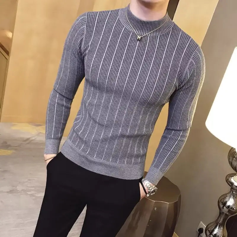 Long Sleeve Bottoming Shirt for Fall Wear