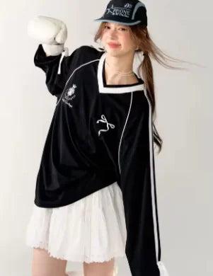 Versatile Trendy Long Sleeve Jersey