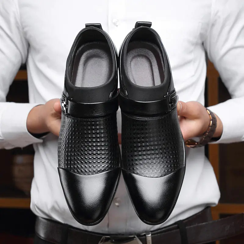 Men's Leather Shoes for Business Formal Wear