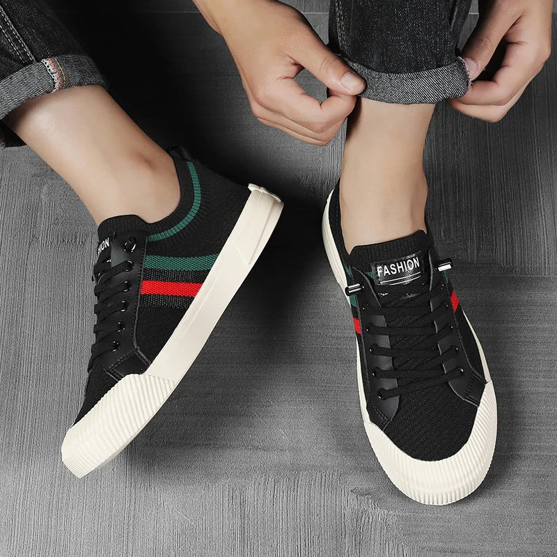 Men's Casual Breathable Sneakers with Anti-Slip Outsole