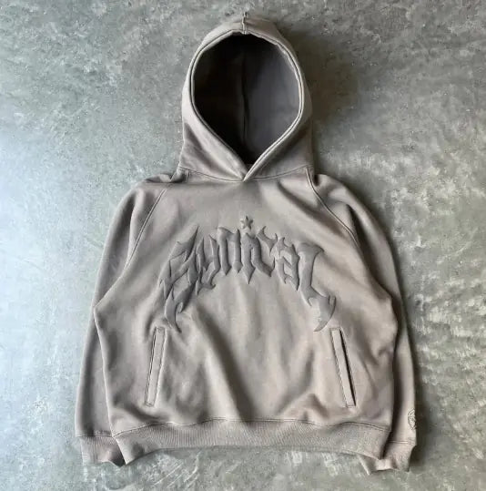 American-Style Vintage Zipper Sweater