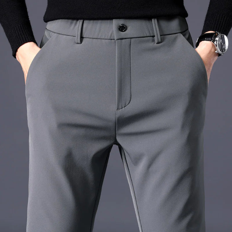 Men's Fleece-Lined Slim Pants