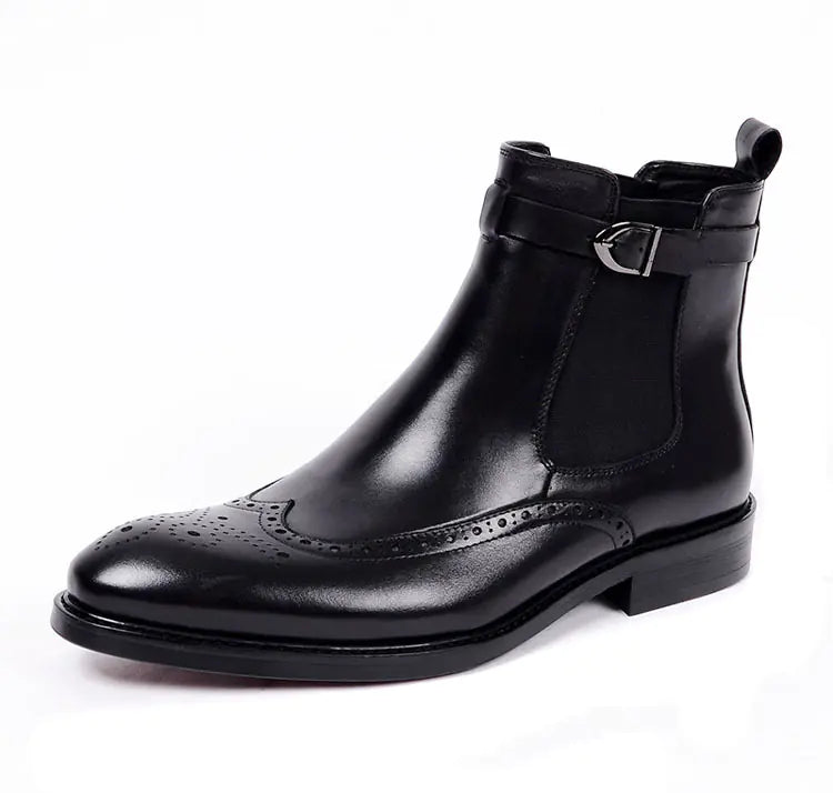 Martin Cowboy Boots High-Top Leather Shoes