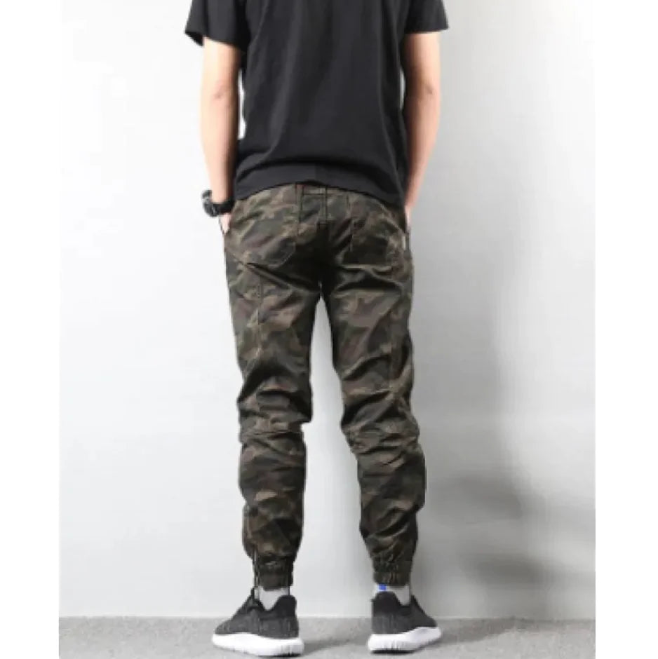 Retro Camo Streetwear Pants