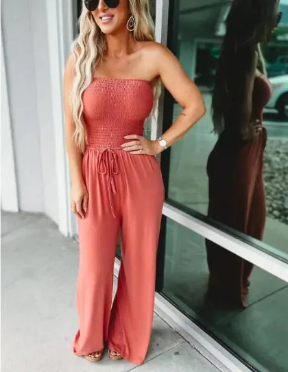 Elegant Wide-Leg Jumpsuit