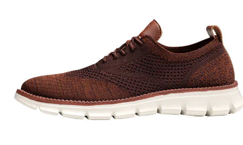 Fashionable Men's Spring Flyknit Casual Sneakers (One Pair)