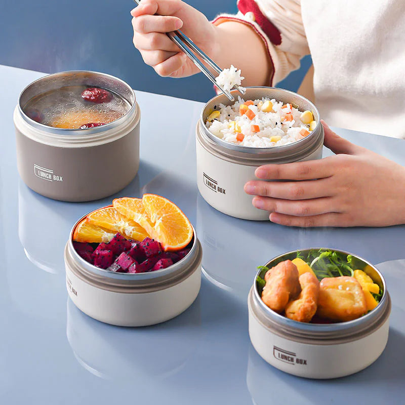 Portable Self-Heating Japanese Thermal Insulation Lunch Box