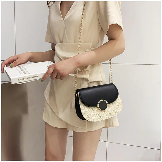 Trendy Summer Crossbody Chain Bag for Women 2019
