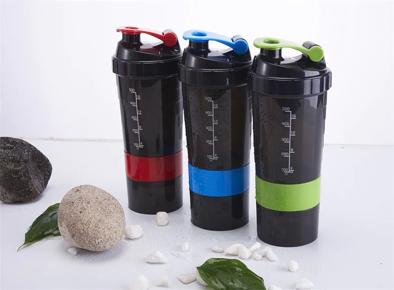 Three-Layer Protein Shake Blending Cup