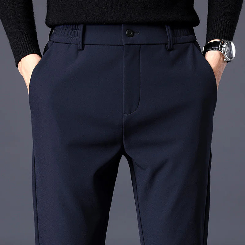 Men's Fleece-Lined Slim Pants