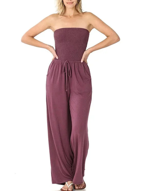 Elegant Wide-Leg Jumpsuit