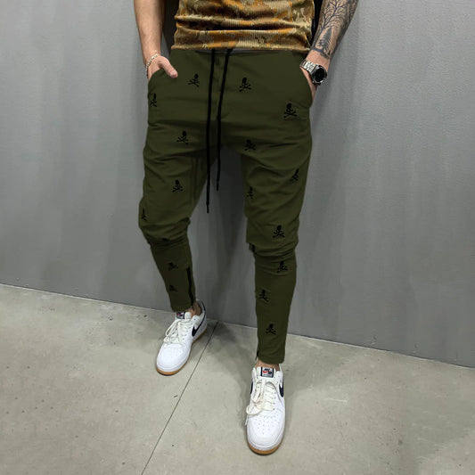 Men's Fitness Sweatpants in Hip Hop Color Design