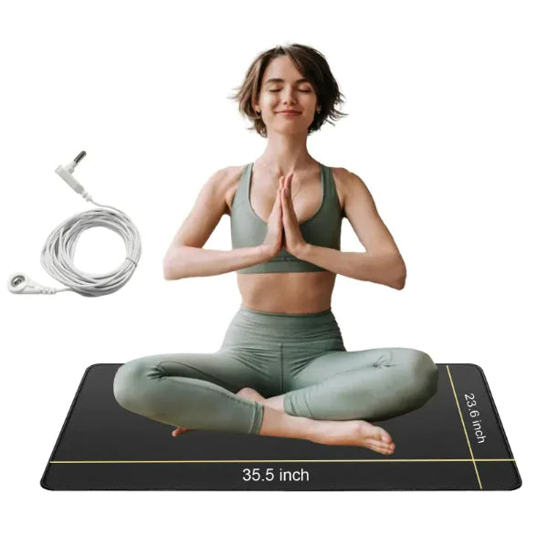 Grounding Conductive Leather Yoga Mat