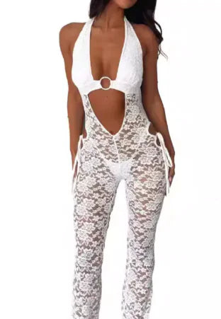 Halter One-Piece Jumpsuit for Women