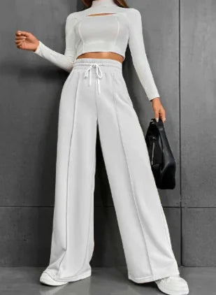 Outdoor Dance Leisure Loose-fitting Wide-leg Trousers