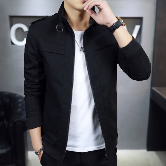 Stylish Men's Casual Jacket for Autumn Wear
