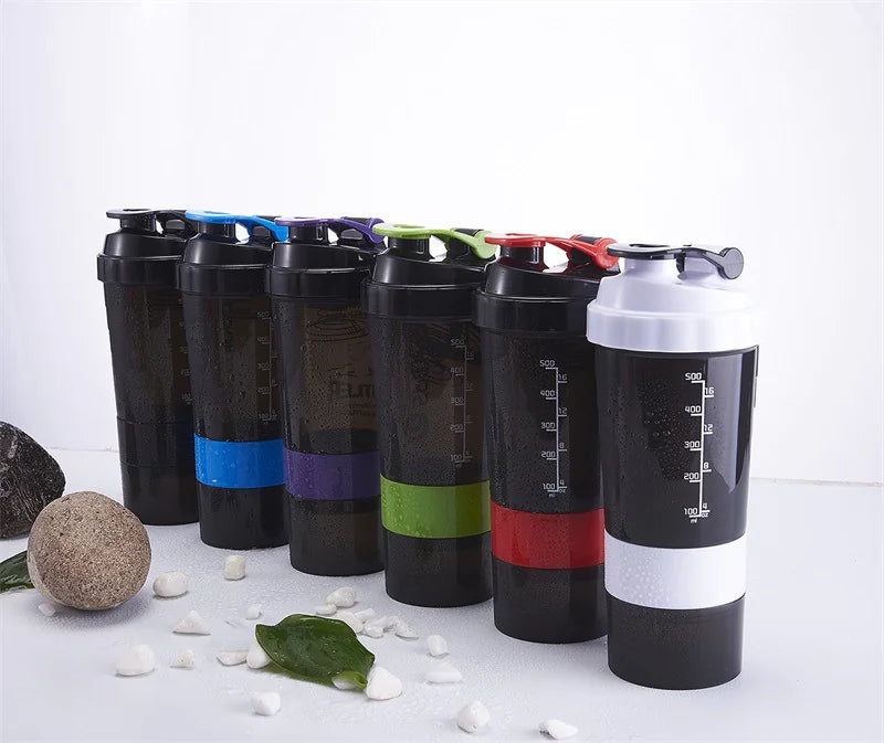 Three-Layer Protein Shake Blending Cup