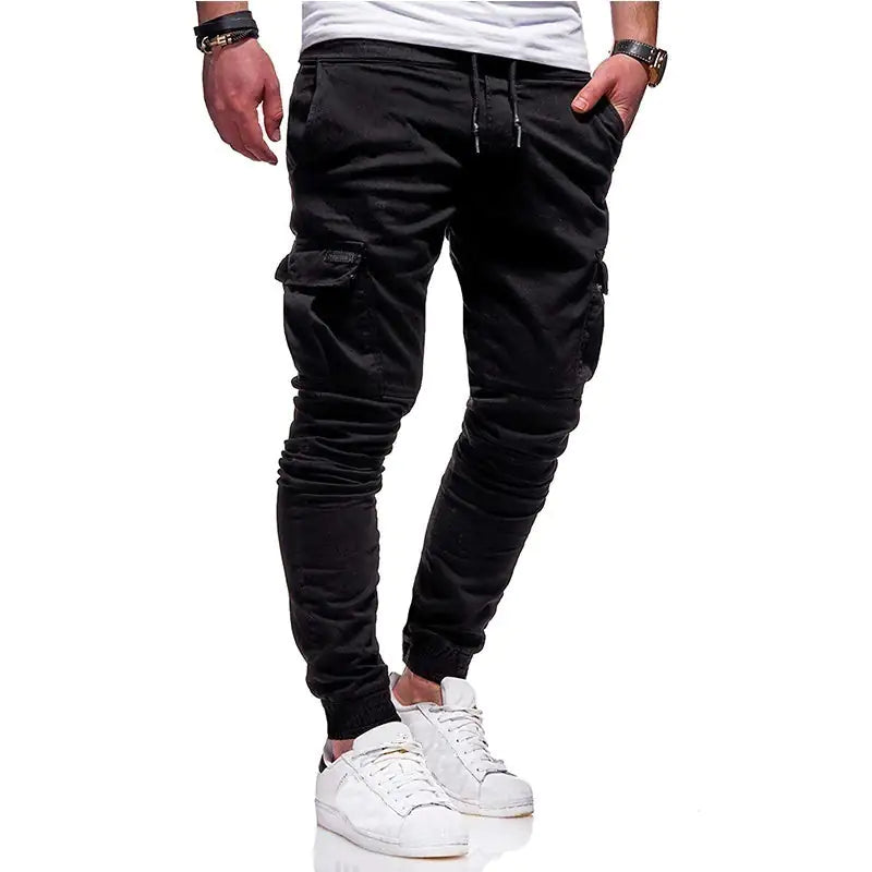 Men Autumn Thin Cotton Casual Pants