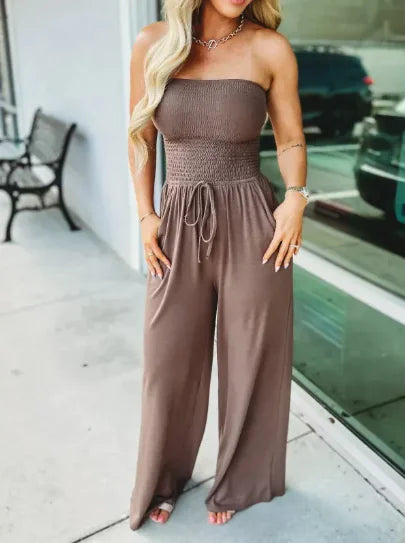 Elegant Wide-Leg Jumpsuit