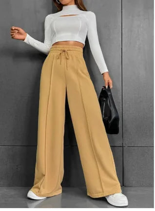 Outdoor Dance Leisure Loose-fitting Wide-leg Trousers